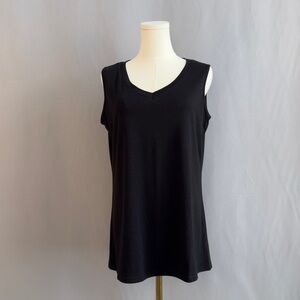 Classic Black Sleeveless Tank Top